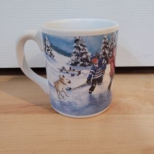 2003 Tim Hortons "Skating Pond" collectors mug